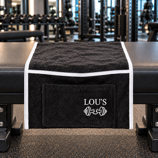 Black & White Carry-On Towel