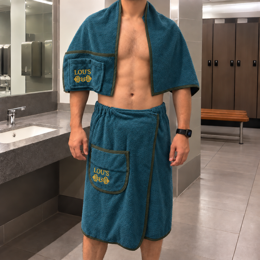 Emerald Green Locker Room Wrap